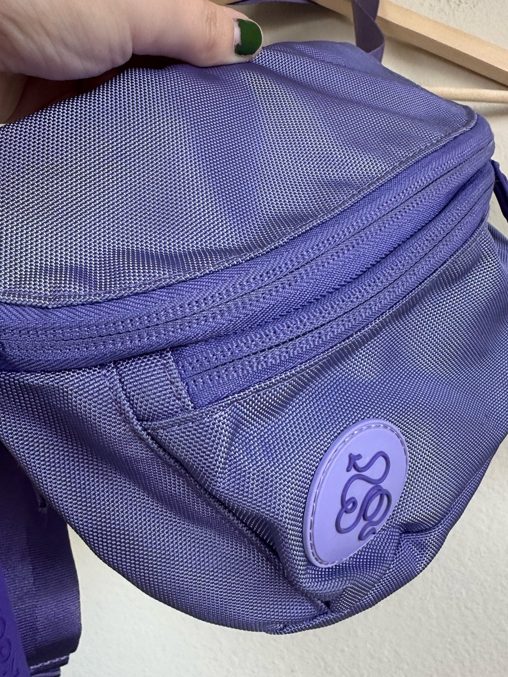 Baboon To The Moon 3L Fanny Pack Everywhere Bag Purple Crossbody Zip Pockets - Picture 13 of 16
